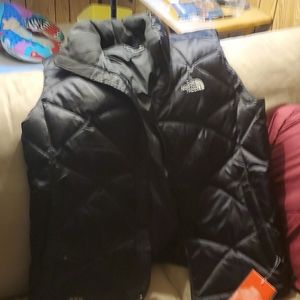 North Face quilted vest